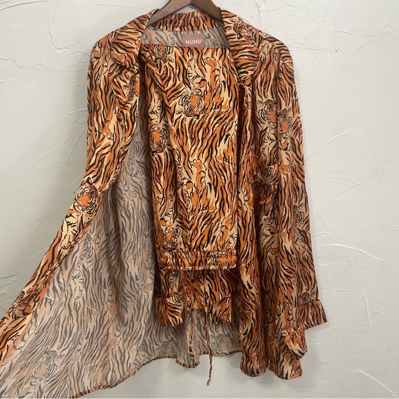 Show Me Your MuMu Royal Tiger Classic Pj Set - Picture 4 of 14
